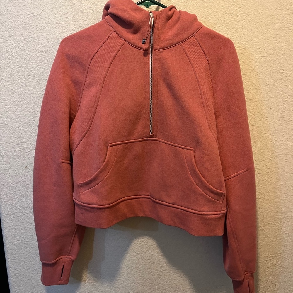 Lululemon Hooded Cropped Scuba